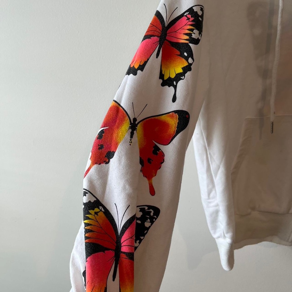 Princie Apparel Butterfly Zip Up - Picture 2 of 3